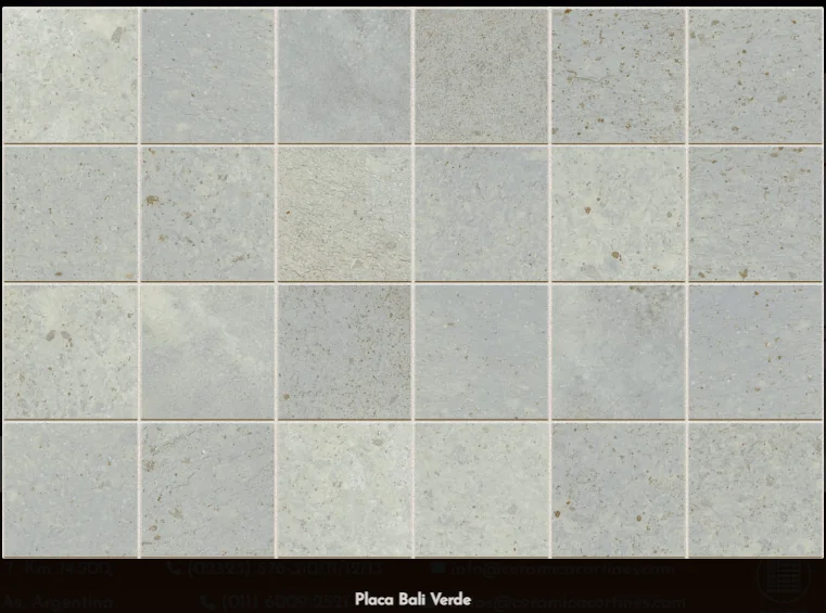 PIEDRA BALI VERDE 45X30 1ºCAL 1.35 M2" COD-24051