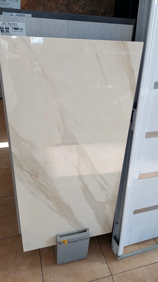 PORCELLANATO  MICHELANGELO PULIDO RECTIFICADO 2º CAL 57.5 X 117  1.35 TENDENZA -  " CAÑUELAS " COD 60252